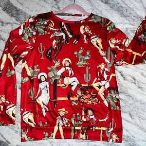 Vintage Print Shirt